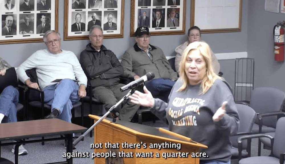 Save Tullahoma activist describing how people should move somewhere else and stay out of her backyard now that she lives there